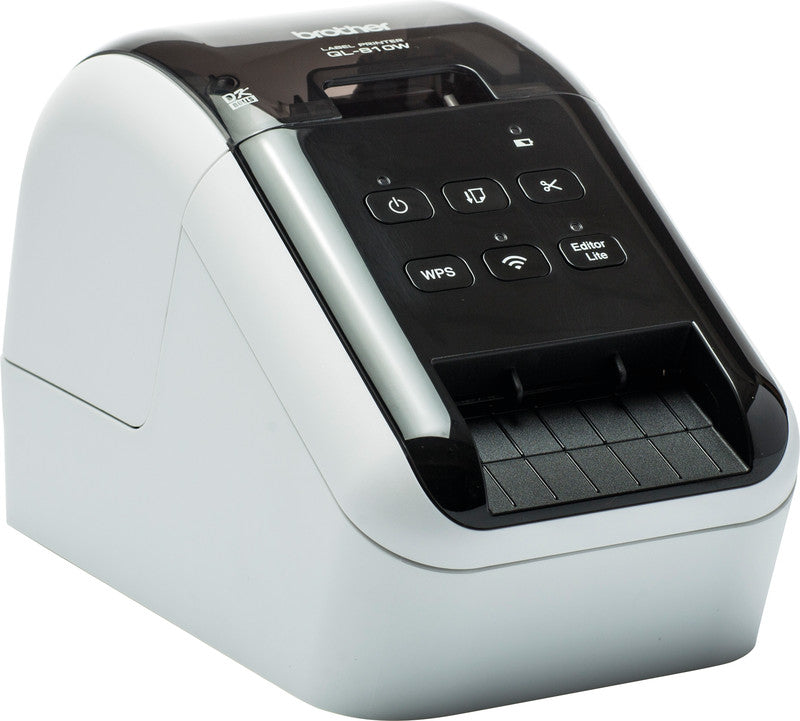 Brother QL-810Wc – Etikettendrucker, Thermodirekt, bis 62 mm, 2-farbig (schwarz/rot), USB, WLAN