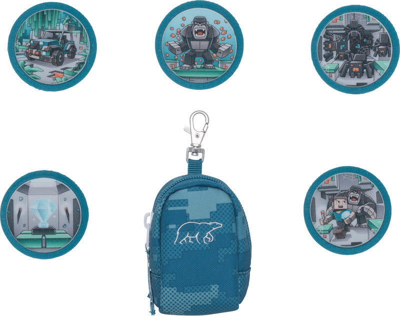 Beckmann Schulrucksack Active Air Flx – 6-teilig – Jungle Game – recycelter Bestandteil