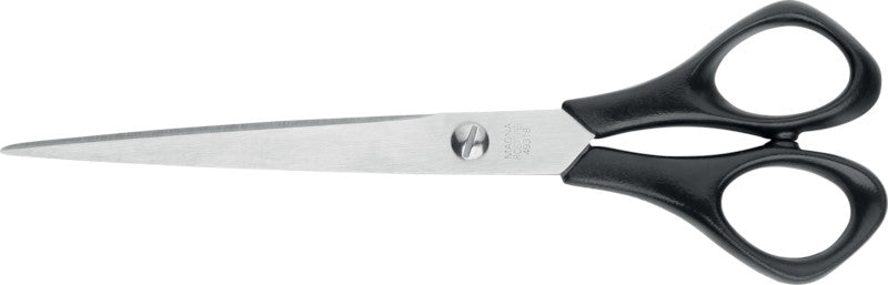 Lerche Schere 18,0 cm, spitz, für Rechtshänder – Edelstahl, schwarz