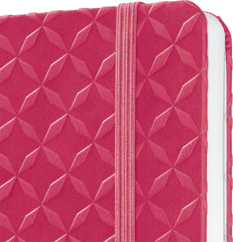 Sigel Notizbuch A6, liniert, Fadenheftung, Hardcover, 174 Seiten, perforiert, 80 g/m² – Fuchsia