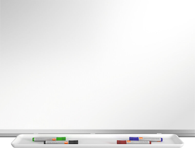 Nobo Whiteboard – 120 × 90 cm, Emaille, magnetisch, Aluminiumrahmen, Wandmontage