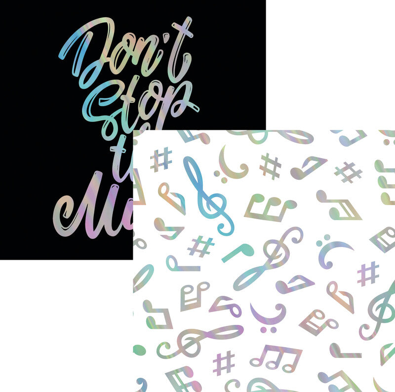 Feldner Servietten Don't Stop the Music – 33 × 33 cm – 1-lagig, Tissue – 20 Stk.