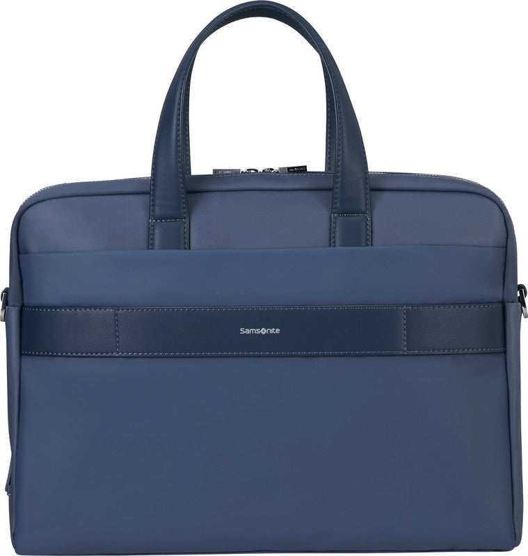 Samsonite Workationist Notebook-Tasche – 12 l, wasserabweisend, Aufsteckfunktion, recyceltes PET (rPET), blau