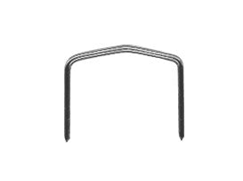 Bostitch Heftklammern – für Bostitch T 5-6, P6C-6, P6-6 und andere – 8 mm, 40 Blatt – silber – 5000 Stück.