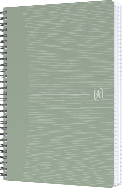 Oxford Collegeblock A5, liniert, Spiralbindung, 90 Blatt, 90 g/m² – sortiert, für SCRIBZEE App