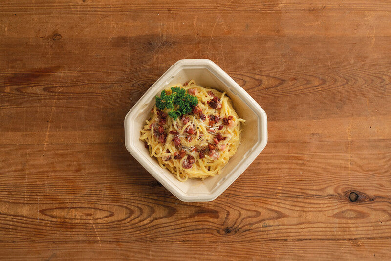Duni Take-away-Box Octabagasse, Bagasse (Zuckerrohr) – 400 ml 183 × 183 × 43 mm braun – kompostierbar – 50 Stk
