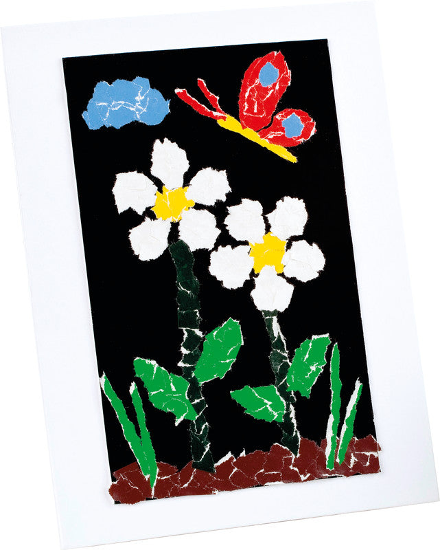 Folia Glanzpapier – 185 × 297 mm – 80 g/m² – sortiert – 10 Blatt