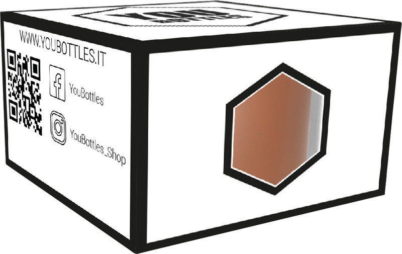 Youbottles Trinkflasche Dual – Ersatzdeckel 2.0 – Edelstahl, Schraubverschluss, auslaufsicher – Rosa