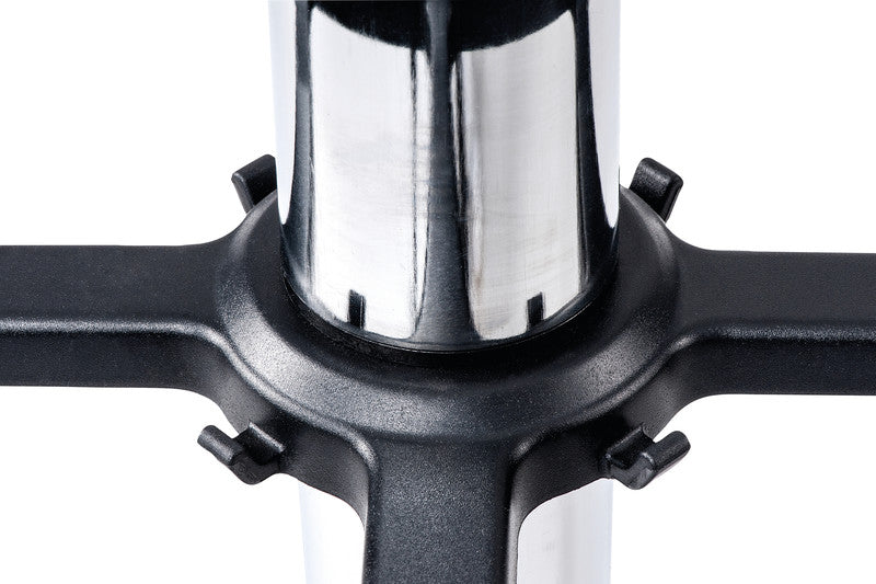 MAUL Nebula Garderobenständer (mit Schirmhalter) – Stahl – Silber – 1'775 mm
