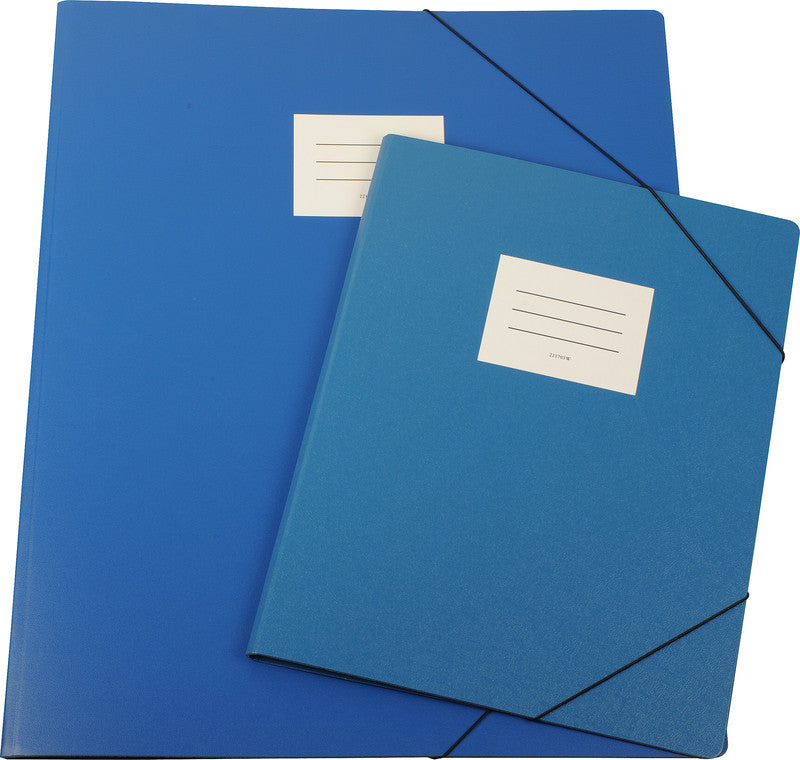 Natura line Zeichenmappe – Blau – 450 × 630 mm – für A2