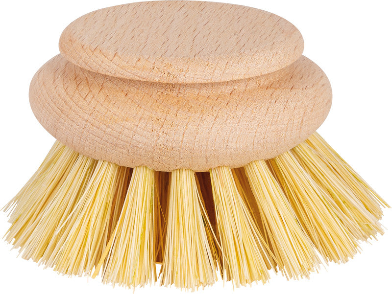 Croll+denecke Croll & Denecke Ersatzkopf für Geschirrbürste – Buche, Sisal