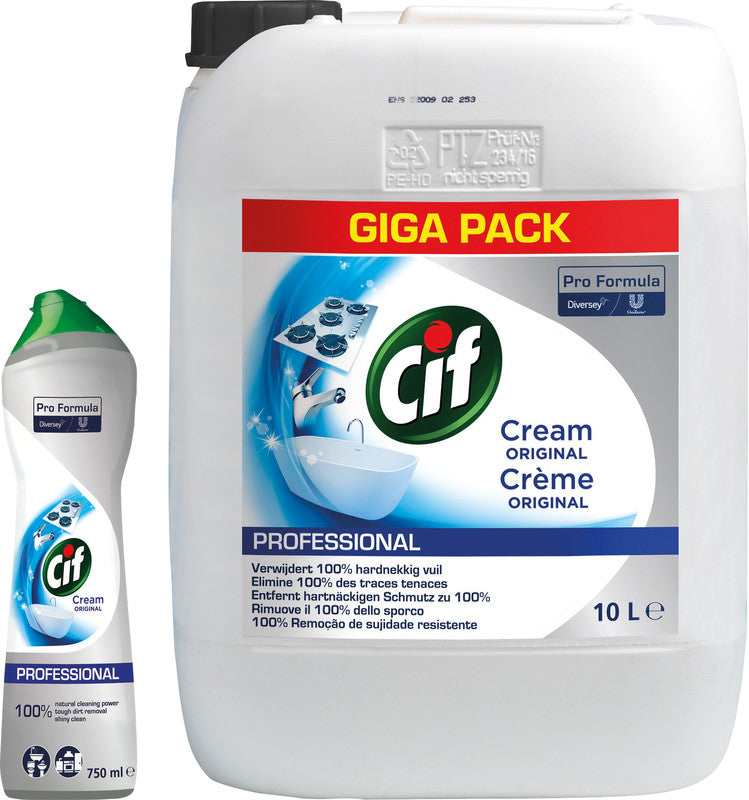 Cif Pro Formula – Allzweckreiniger Professional Crème Original – 10 l
