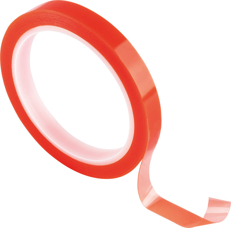 Walther Doppelseitiges Klebeband Pimp 'N Create – permanent, Kunststoff, 12 mm × 10 m, transparent