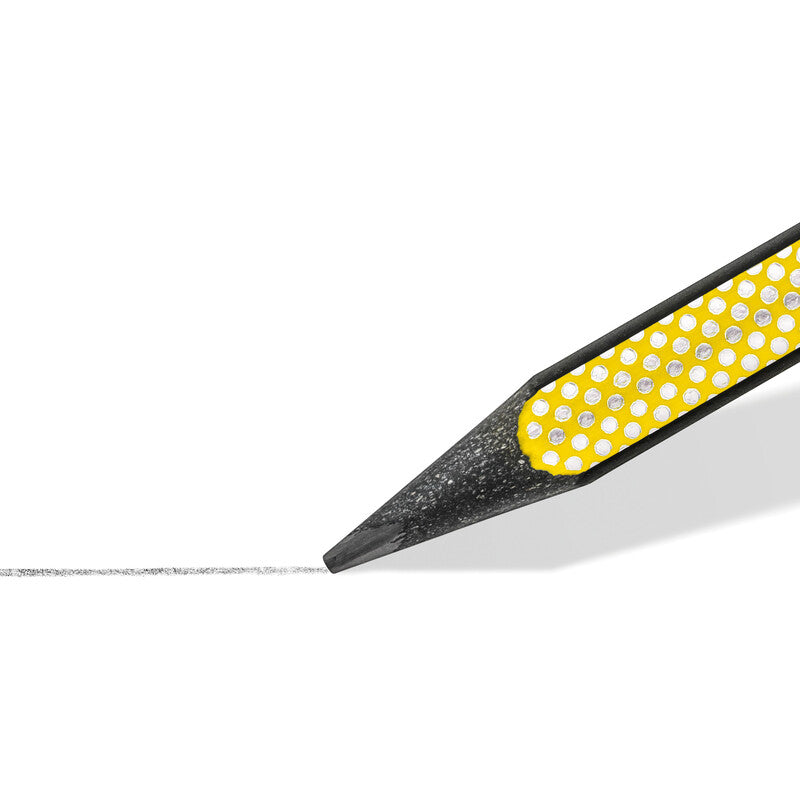 Staedtler Norix 181 Upcycling Bleistift HB, Mine Ø 2 mm, farbig sortiert – 4-teiliges Set