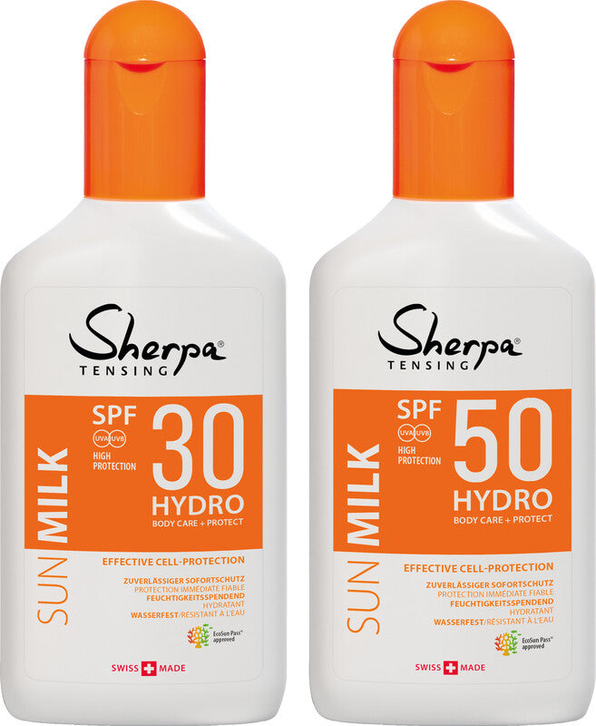 Sherpa Sonnenmilch SPF 50 – wasserfest – 175 ml