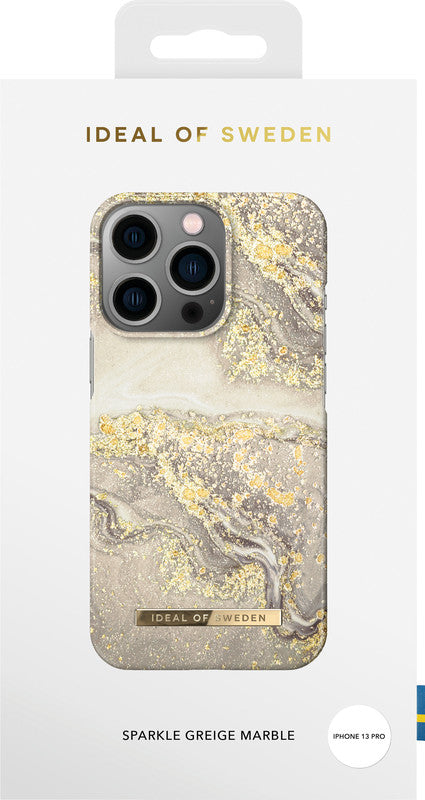 Ideal of Sweden – Backcover – für Apple iPhone 13 Pro – Sparkle Greige Marble