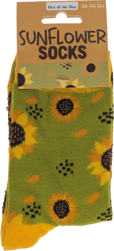 Out oft the blue Out Of The Blue – Socken, Sonnenblumen – 36–42, Mehrfarbig