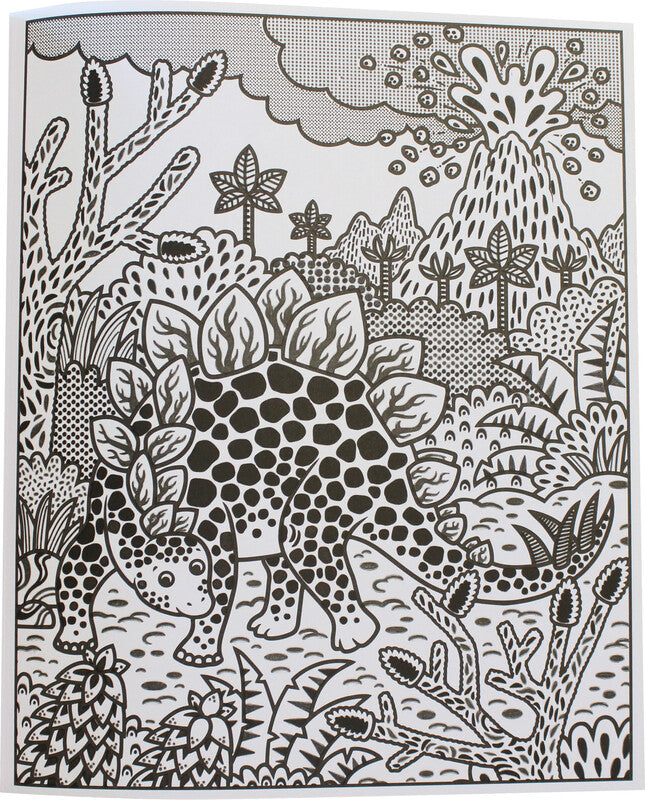 Magisches Malbuch – Dinosaurier – ab 6 Jahren