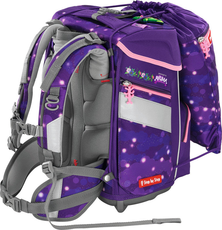 Step by Step Schulrucksack-Set Space – 5-teilig – Leavi – recycelte Materialien