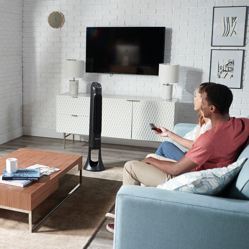 Honeywell Turmventilator QuietSet – 31 W, 8 Stufen, oszillierend, Timer, Fernbedienung, 186,9 m³/h