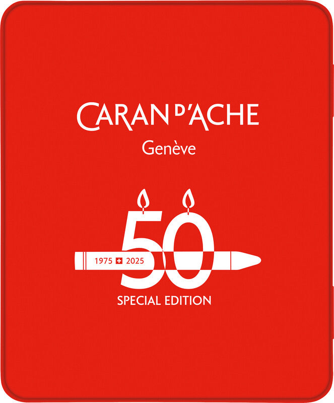 Caran d-Ache Caran d'Ache – Neocolor II – Wachsmalkreiden – Set – 10 Farben, für dunkles Papier