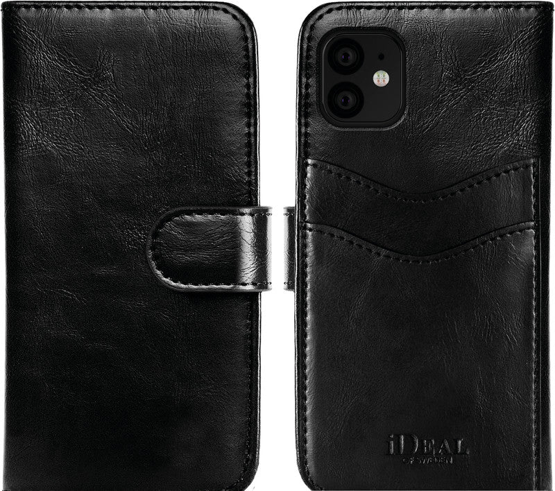 Ideal of Sweden – Booklet-Hülle – für Apple iPhone 11 Pro Max – schwarz – mit Kartenfach, Magnetverschluss