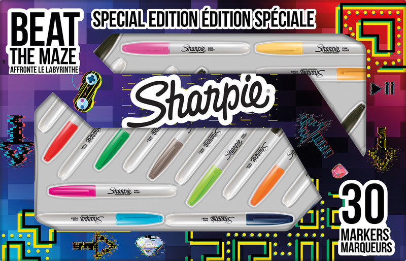 Sharpie Permanent Marker – sortiert, 30 Stück