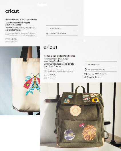 Cricut Aufbügelfolie – Weiss – für Cricut Maker, Explore und JOY Xtra
