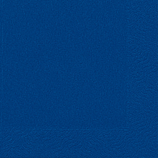 Duni Servietten – 33 × 33 cm – 3-lagig, Tissue, dunkelblau – 20 Stk., FSC
