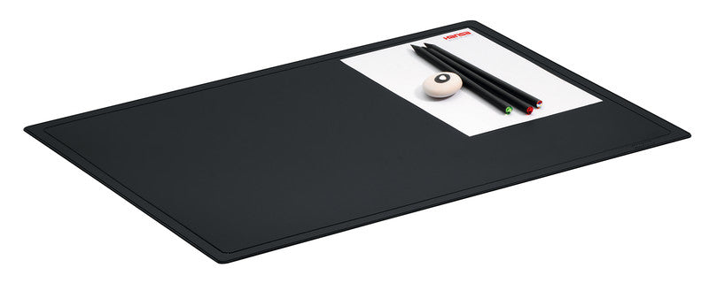Hansa CollegePad Schreibunterlage – schwarz – 500 × 340 mm – Kunststoff, rutschfest