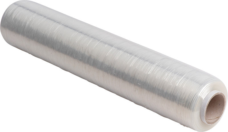 Wihedü Stretchfolie – 500 mm × 300 m – 18 µm, Kern Ø 50 mm – PE, transparent – 1 Rolle