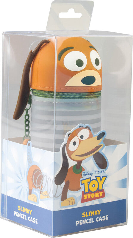 Disney Schlamperetui, Toy Story Slinky, Mehrfarbig, Silikon, 7 × 18 cm