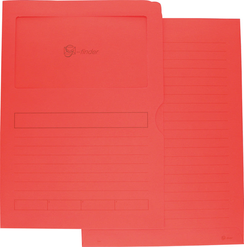 Goessler Sammelmappe für A4, Papier, Rot