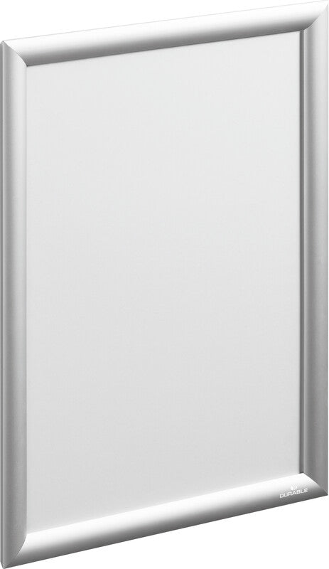 Durable Wandrahmen – 278 × 402 mm, silber, Aluminium