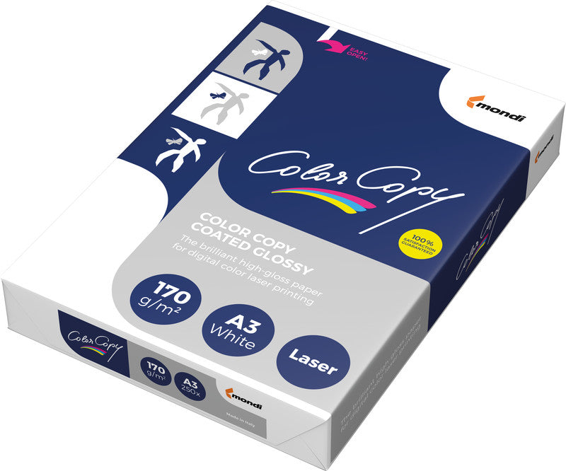 Mondi Kopierpapier – A3, 170 g/m², hochweiss – für Inkjet, Laser, Kopierer – FSC – 250 Blatt