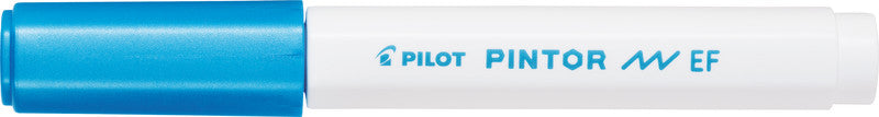 Pilot Pigmentmarker Pintor – Rundspitze 0,5-0,7 mm – Sortiert – 6er-Set – Für dunkle Oberflächen geeignet