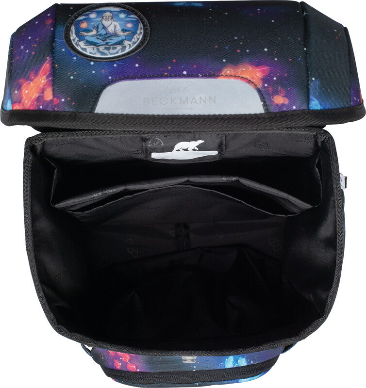 Beckmann Schulrucksack Plus Air – Ninja Elements – 20 l – 28,0×40,5×23,0 cm – recycelte Materialien