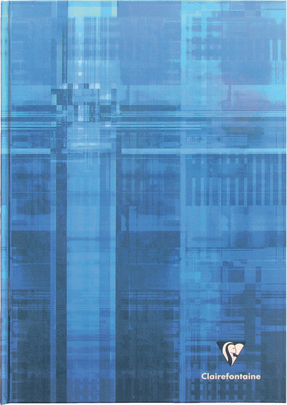 Clairefontaine Notizbuch, A4, blanko, Buchbindung, Hardcover, 192 Seiten, 90 g/m² – sortiert