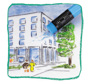 Faber-Castell Buntstifte – 12 Farben, im Kartonetui, mit Radierer, Ø 3 mm, sechskantig, FSC