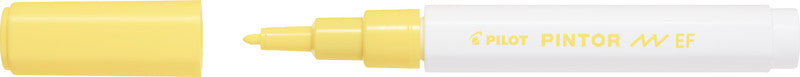 Pilot Pigment-Marker Pintor – Rundspitze 0,5-0,7 mm – Sortiert – 6er-Set – Für dunkle Oberflächen geeignet