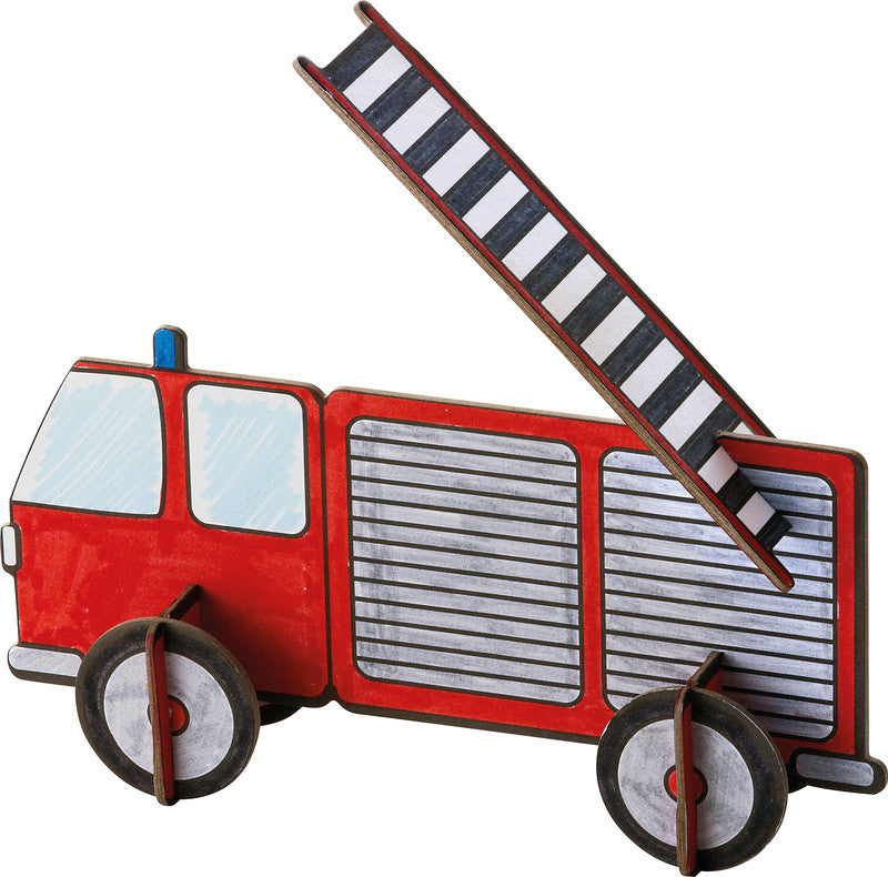 Folia Steckfiguren, Karton, Weiss, 20 × 31,5 cm, 1'300 g/m², 4 Stk., Fahrzeuge, Recyclingfähig