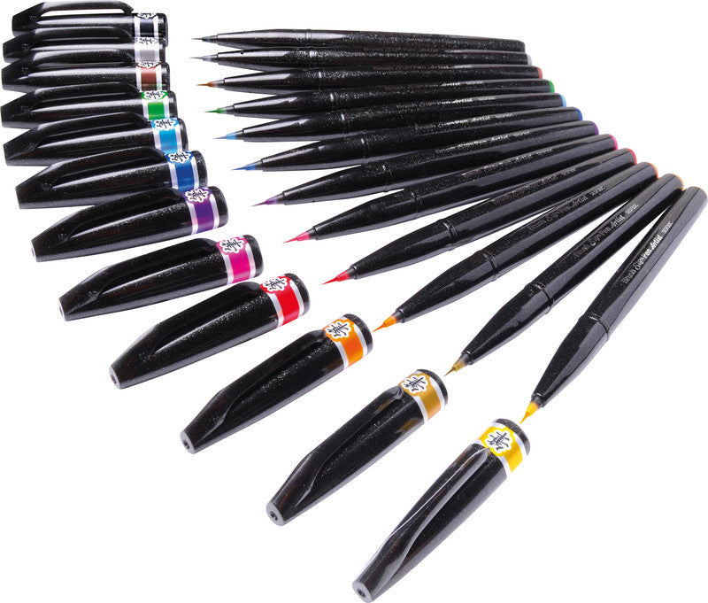 Pentel Filzstifte, Strichbreite 0,03–2 mm, auswaschbar, 1 Stk.