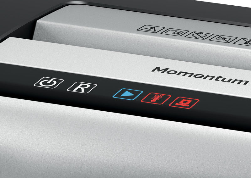 Rexel Momentum X410 – Aktenvernichter, DIN P-4, Partikelschnitt 4 × 28 mm, 10 Blatt, 23 l, A4