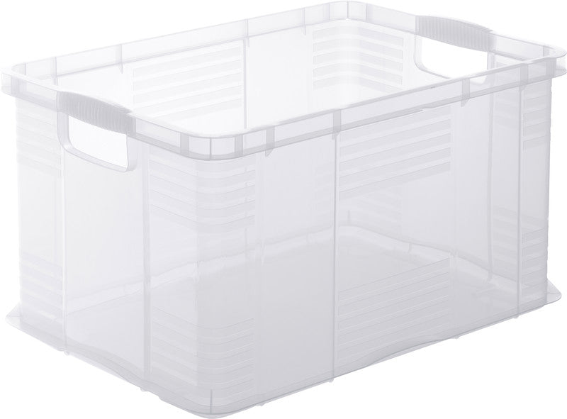 Rotho Systembox Agilo – Kunststoff, transparent, 59 × 31 × 39 cm