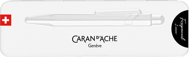 Caran d-Ache Fixpencil Slimpack Fallminenstift – 2,0 mm – Aluminium – Schwarz – Mit Spitzer