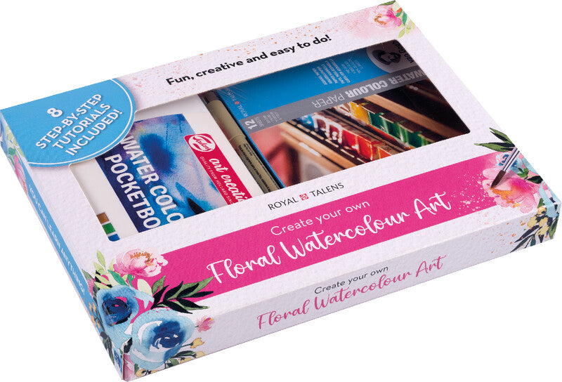Talens Malset Handlettering – 12 Farben – 105 × 150 mm