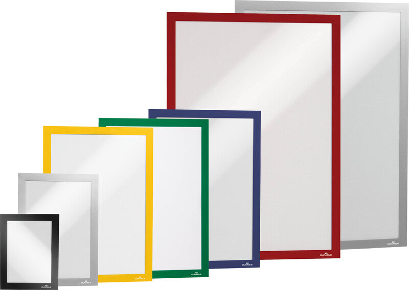 Durable DURAFRAME Magnetrahmen – A3 – Dunkelblau – 2er-Pack