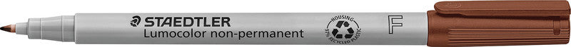 Staedtler Non-Permanent-Marker Lumocolor – fein 0,6 mm – sortiert – 6er-Set – nachfüllbar