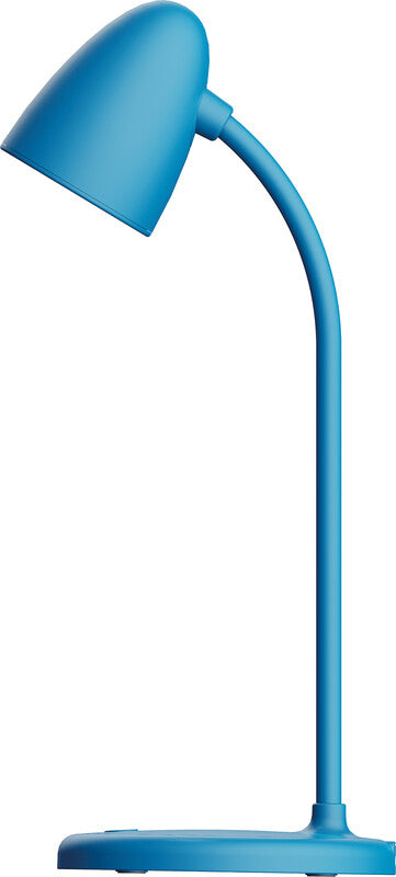 Muitomas Tischleuchte – LED 5 W, dimmbar, Touch-Dimmer, USB-C, Akku – Blau