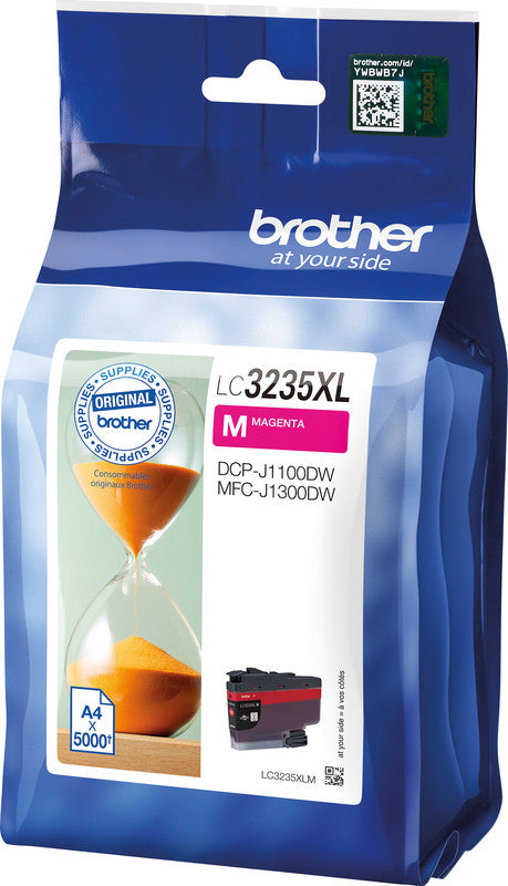 Brother Tintenpatrone, Magenta, 5'000 Seiten – für Tintenstrahldrucker, Multifunktionsgeräte